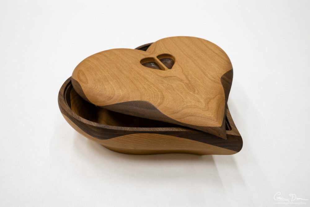 Heart Box Wood Heart box