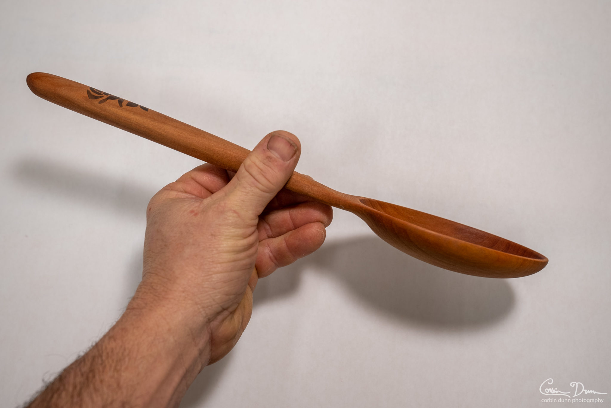 Spoon with Wood Inlay CNC Plans Vectric VCarve file, PDF directions