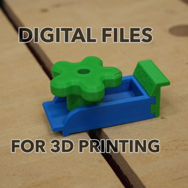 Digital File: Modular CNC Clamps for 3D Printing - Low Profile and Side Clamps