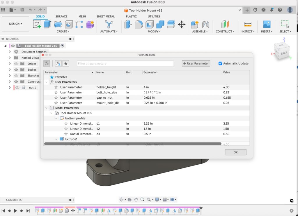 Digital File: 3D Printed Tool Station / Tool Fork Holder – Corbin's ...