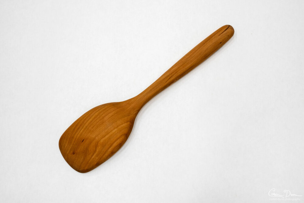 Digital File: Salad Set - Fork and Spoon - CNC Plans - Vectric VCarve file, PDF Directions, and STL Model - Wood Hibiscus or Rose Inlay