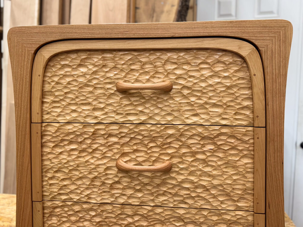 Digital Files: Curved Cabinets and Textured Drawers - Fusion 360 CAD / Vectric VCarve