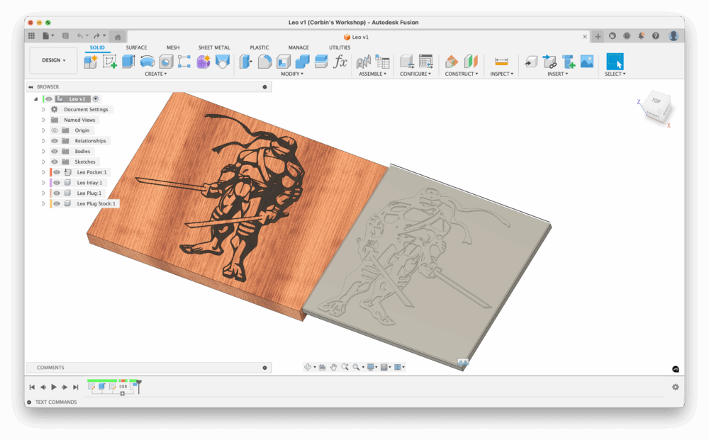 VCarve Inlay Plugin for Autodesk Fusion 360 - Image 3