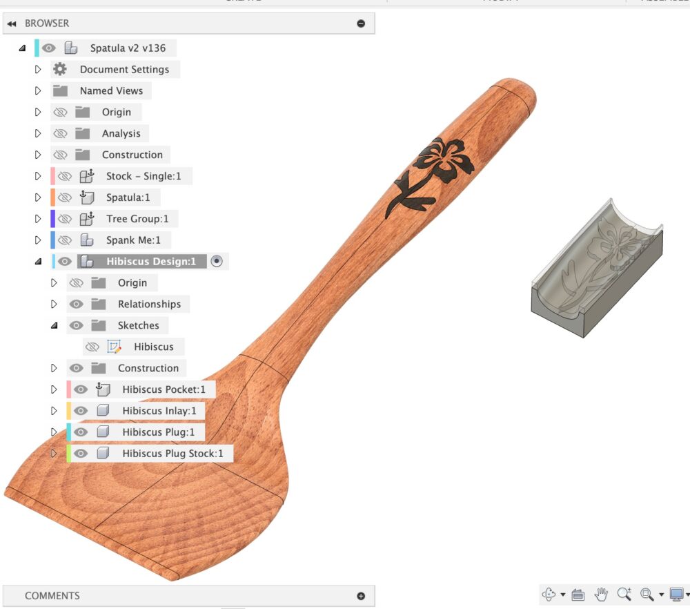 VCarve Inlay Plugin for Autodesk Fusion 360 - Image 4