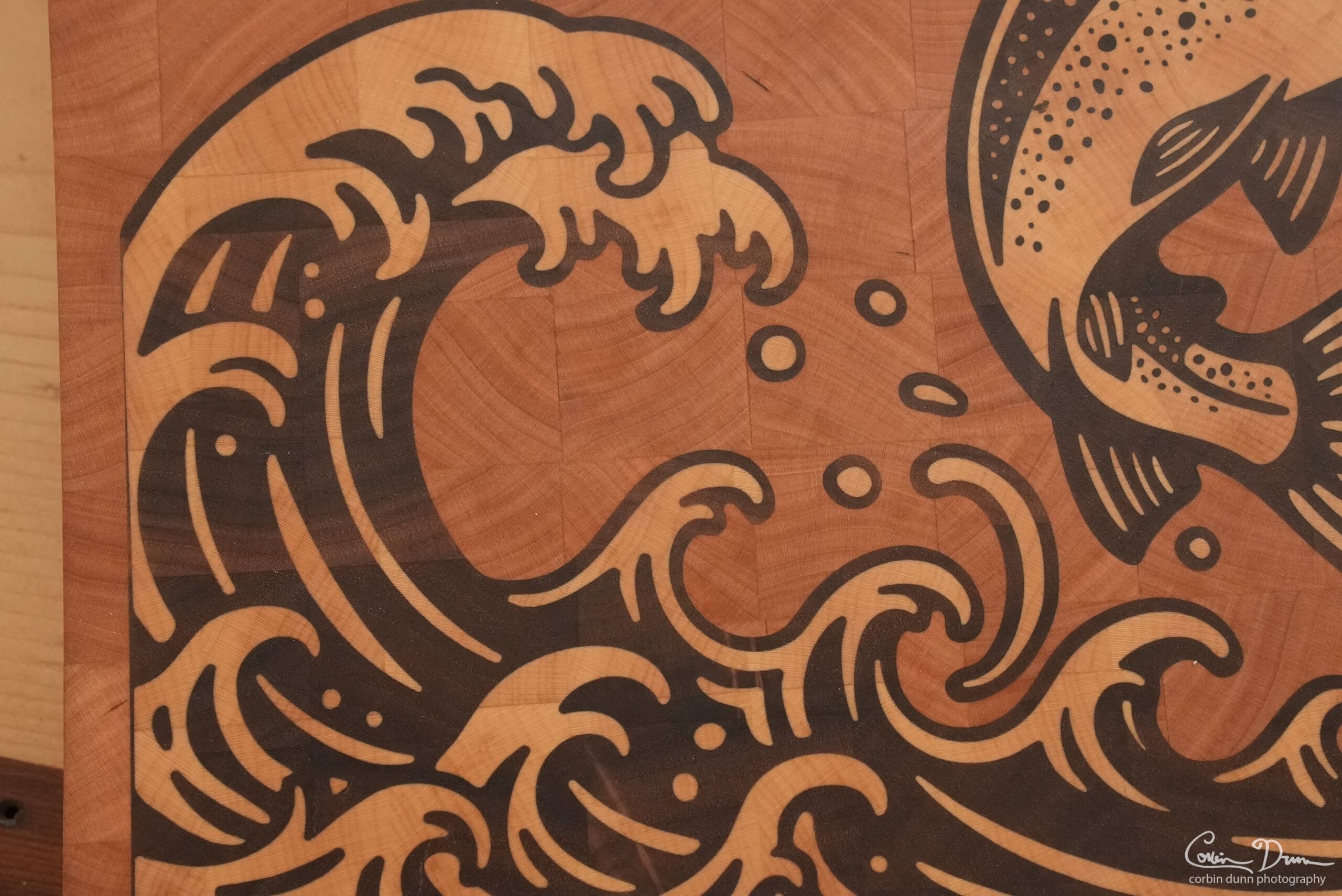 Digital Files: Rainbow Trout Cutting Board - Fusion / DXF / AI / VCarve - Image 4